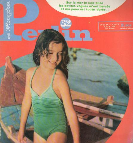 Petit Ours Brun Jeux n° 7832 -  - Perlin et Pinpin n° 32 - 09/08/1978