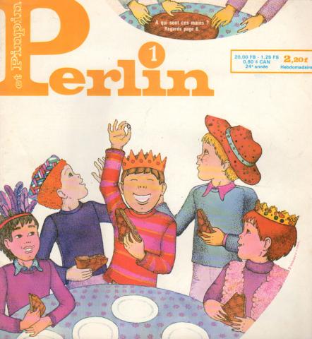 Petit Ours Brun Jeux n° 7901 -  - Perlin et Pinpin n° 1 - 03/01/1979