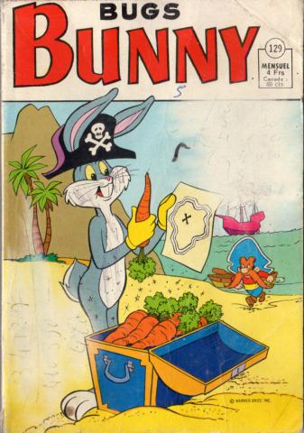 BUGS BUNNY -  - Bugs Bunny n° 129 - février 1979 - Trémolo Vallée