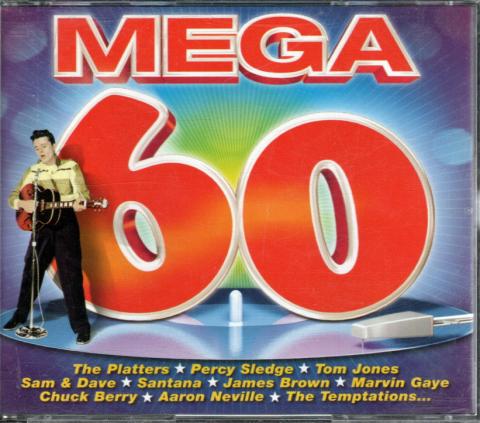 Audio/Video - Pop, Rock, Jazz -  - Mega 60 - Compilation - 4 CD 3068522