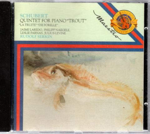 Audio/Video- Klassische Musik - SCHUBERT - Schubert - Quintette pour cordes/Quartettsatz - Weller Quartet, Dietfried Gürtler - CD 421 094-2