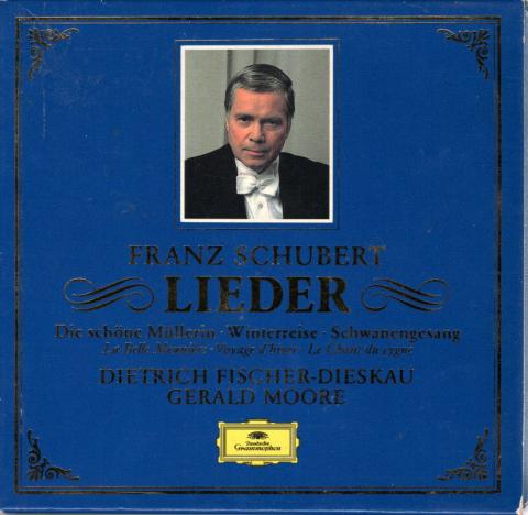 Audio/Video- Klassische Musik - SCHUBERT - Schubert - Lieder - Dietrich Fischer-Diskau, Gerald Moore - 21 CD 437 214-2