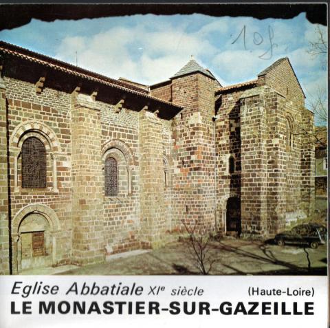 Geographie, Reisen - Frankreich -  - Église Abbatiale XIe siècle Le Monastier-sur-Gazeille (Haute-Loire)