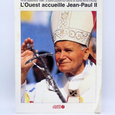 Christentum und Katholizismus -  - L'Ouest accueille Jean-Paul II - 19-20 septembre 1996 : à Saint-Laurent-sur-Sèvre et Sainte-Anne-d'Auray