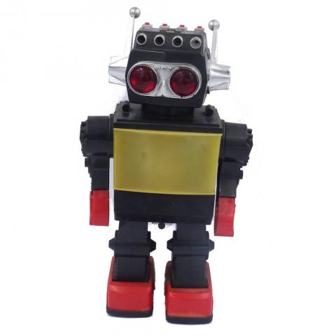 Science Fiction/Fantastiche - Roboter, Spielzeug und Spiele -  - Jouet ancien - Robot Space Explorer/Radar Robot avec Écran Animé - Plastique - Made in Hong Kong