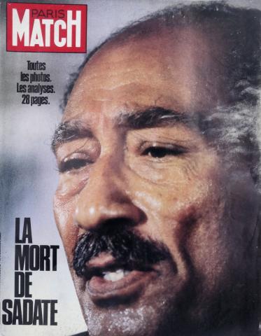 Paris Match n° 1690 -  - Paris Match n° 1690 - 16/10/1981 - La mort de Sadate