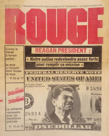 Rouge (Ligue Communiste/LCR) -  - Rouge - 1980-1981 - Lot de 45 numéros