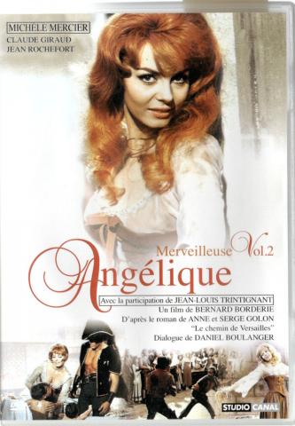 Video - Filme -  - Angélique - Volume 2 - Merveilleuse Angélique - Michèle Mercier, Claude Giraud, Jean Rochefort - DVD