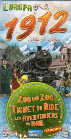 Days of Wonder - Zug um Zug - 07 - Europa 1912 (Erweiterung)