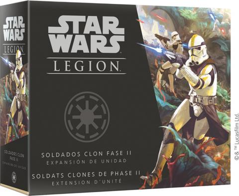 Fantasy Flight Games - Star Wars Légion - 061 - Soldats Clones de Phase II (Extension d'Unité)