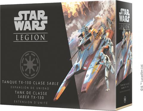 Fantasy Flight Games - Star Wars Légion - 063 - Tank de Classe Saber TX-130 (Extension d'Unité)