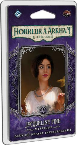 Fantasy Flight Games - Horreur à Arkham JCE - 50 - Jacqueline Fine, Mystique (Deck Investigateur)