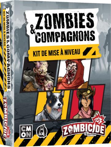 CMON - Zombicide (2e édition) - 09 - Zombies & Compagnons (Kit de Mise à Niveau)