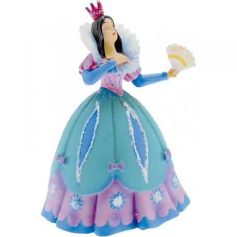 Plastoy Figurinen - Es war einmal N° 61360 - Prinzessin mit einem Fächer (blaues Kleid)