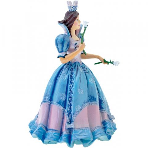 Plastoy Figurinen - Es war einmal N° 61363 - Prinzessin mit Rosen (blaues Kleid)