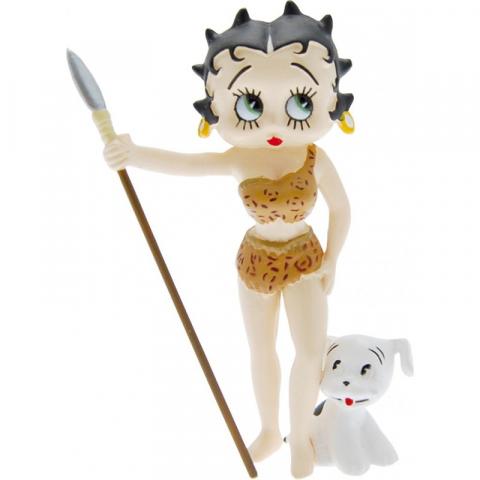 Plastoy Figurinen - Betty Boop N° 61907 - Betty Boop jungle avec son chien