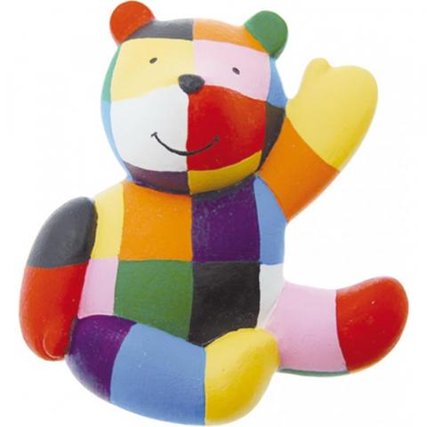Plastoy Figurinen - Elmer N° 70041 - Magnet - Teddy Bear Elmer