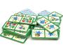 Ravensburger - Schtroumpfs - Ravensburger - jeu de dominos illustrés - 35 cartes sur 36