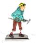 Hergé - Figuren - HERGÉ - Tintin - Atlas - Archives Tintin - figurine Tintin au Tibet