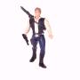 Star Wars - jeux, jouets, figurines -  - Star Wars - Kenner - 1995 - figurine Han Solo avec 2 armes
