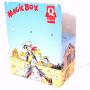 Morris (Lucky Luke) - Werbung -  - Lucky Luke - Quick Magic Box - 1996 - boîte en carton - décor Dalton, Ran Tan Plan, Lucky Luke, Ma Dalton