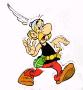 Uderzo (Asterix) - Werbung - Albert UDERZO - Astérix - Mars/Snickers/Twix - 1996 - Figurine articulée Astérix