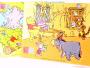 Disney - Spiele und Spielzeuge - DISNEY (STUDIO) - Winnie l'Ourson/Winnie the Pooh - Lot de 2 puzzle en mousse - Winnie, Porcinet, Bourriquet, Tigrou dans la maison et dehors