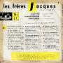 Polydor - Les Frères Jacques - 1ère série - La Saint-Médard/La Queue du cheval/La Gavotte des bâtons blancs/Général Castagnetas - Disque 45 tours Polydor 576.002