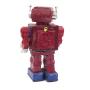 Jouet ancien - Robot Marcheur Rouge - Tôle et Plastique - Made in Japan