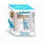 Collectoys - Smurf with a sign collectible figure: JUST SMURF IT! - Kunstharz