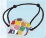 Pixi bijoux - Elmer - Baumwolle elastische Armband (großes Modell)