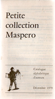 Politics, unions, society, media -  - Petite collection Maspero - catalogue alphabétique d'auteurs (décembre 1979)