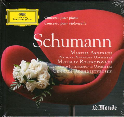 Audio/Video - Classical Music -  - Schumann - Concerto pour piano/Concerto pour violoncelle - Martha Argerich/Mtislav Rostropovich