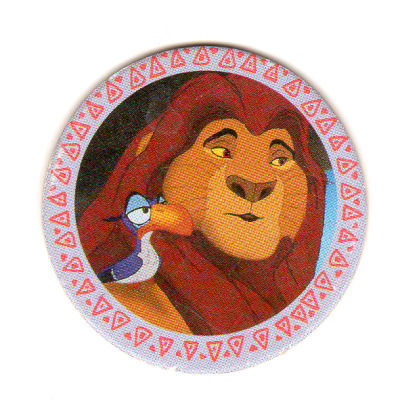 Disney - Misc. Documents and objects -  - Disney - Panini - Le Roi Lion - Pog's 6