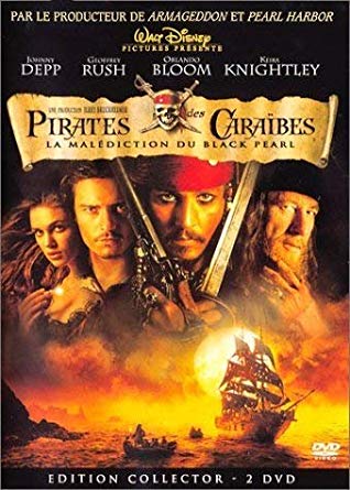 Video - Movies -  - Pirates des Caraïbes - La Malédiction du Black Pearl - Johnny Depp, Geoffrey Rush, Orlando Bloom, Keira Knightley - Édition collector - 2DVD