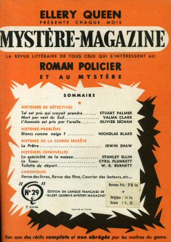 OPTA Mystère Magazine -  - Mystère Magazine - 1950/1951/1952 - lot de 29 magazines