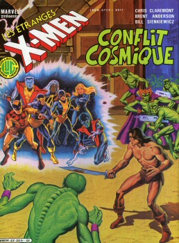 X-MEN n° 2 - Brent ANDERSON & Bill SIENKIEWICZ - Les Étranges X-Men - 2 - Conflit cosmique