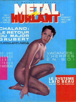 MÉTAL HURLANT n° 101 -  - Métal Hurlant n° 101 - Chaland (Le Jeune Albert)