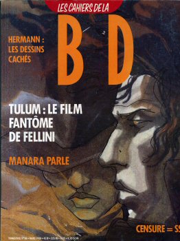 Les CAHIERS DE LA BANDE DESSINÉE n° 88 -  - Les Cahiers de la bande dessinée n° 88 - Hermann/Manara