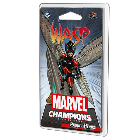 Fantasy Flight Games - Marvel Champions JCE - 13 - Wasp/La Guêpe (Héros)