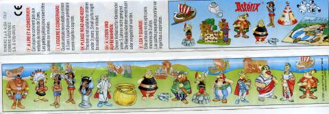 Uderzo (Asterix) - Kinder - Albert UDERZO - Astérix - Kinder 1997 (chez les Indiens) - BPZ 2/4 (puzzle Obélix et chef indien)