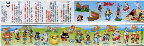 Uderzo (Asterix) - Kinder - Albert UDERZO - Astérix - Kinder 1997 (chez les Indiens) - BPZ 3/4 (puzzle Indien et Astérix)