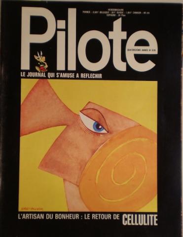 PILOTE n° 674 -  - Pilote n° 674 - 05/10/1972 - couverture Bretécher (Cellulite)