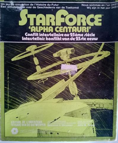 Sci-Fi/Fantasy - Robots, toys and games -  - Starforce - Alpha Centauri - Conflit interstellaire au 25ème siècle - jeu de simulation - Simulations Publications HSF-771