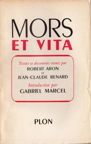 Social Sciences - Robert ARON & Jean-Claude RENARD - Mors et Vita
