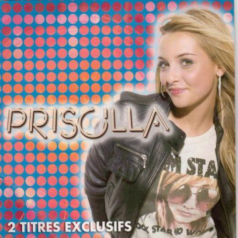Audio/Video - Pop, rock, jazz - PRISCILLA - Priscilla - cd promotionnel McDonald's Happy Meal