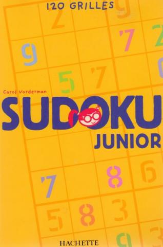 Games and Toys - Books and documents - Carol VORDERMAN - Sudoku junior - 120 grilles