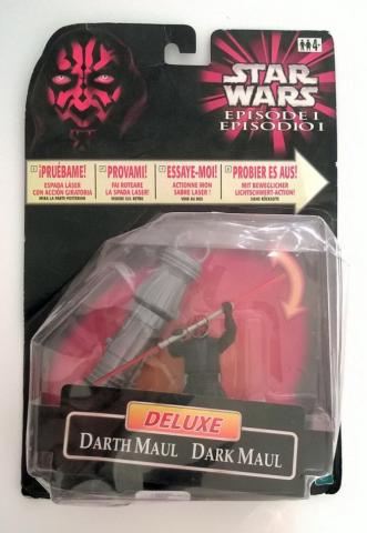 Star Wars - games, toys, figurines - George LUCAS - Star Wars - Episode I - Hasbro 84144.255 - Deluxe Darth Maul/Dark Maul avec sabre laser actionnable