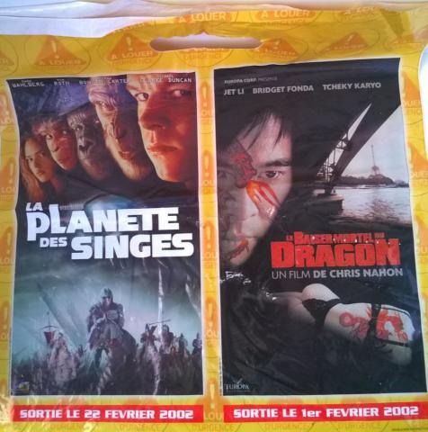 Sci-Fi/Fantasy Movie - Tim BURTON - Tim Burton - La Planète des Singes - pochette plastique