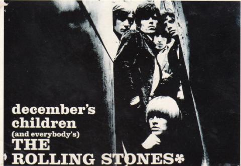 Music - Documents -  - The Rolling Stones - December's Children - carte postale réf. 61